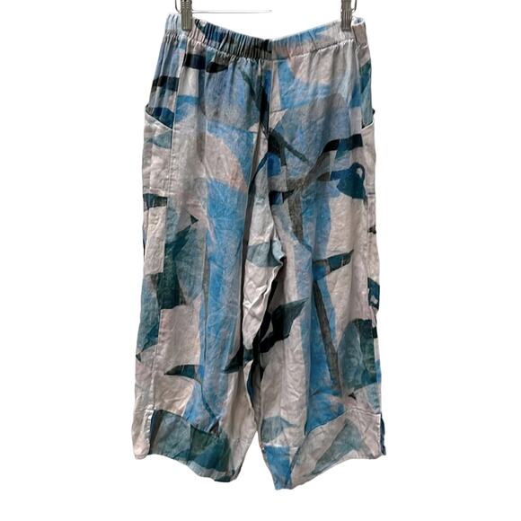 LUUKAA 100% Linen Balloon trousers Size 10 - Picture 2 of 11